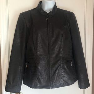 Joni B Snakeskin Imitation Jacket